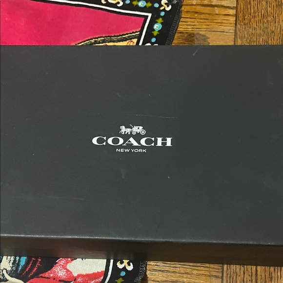 Coach Black and White Signature Loafers - Picture 6 of 6